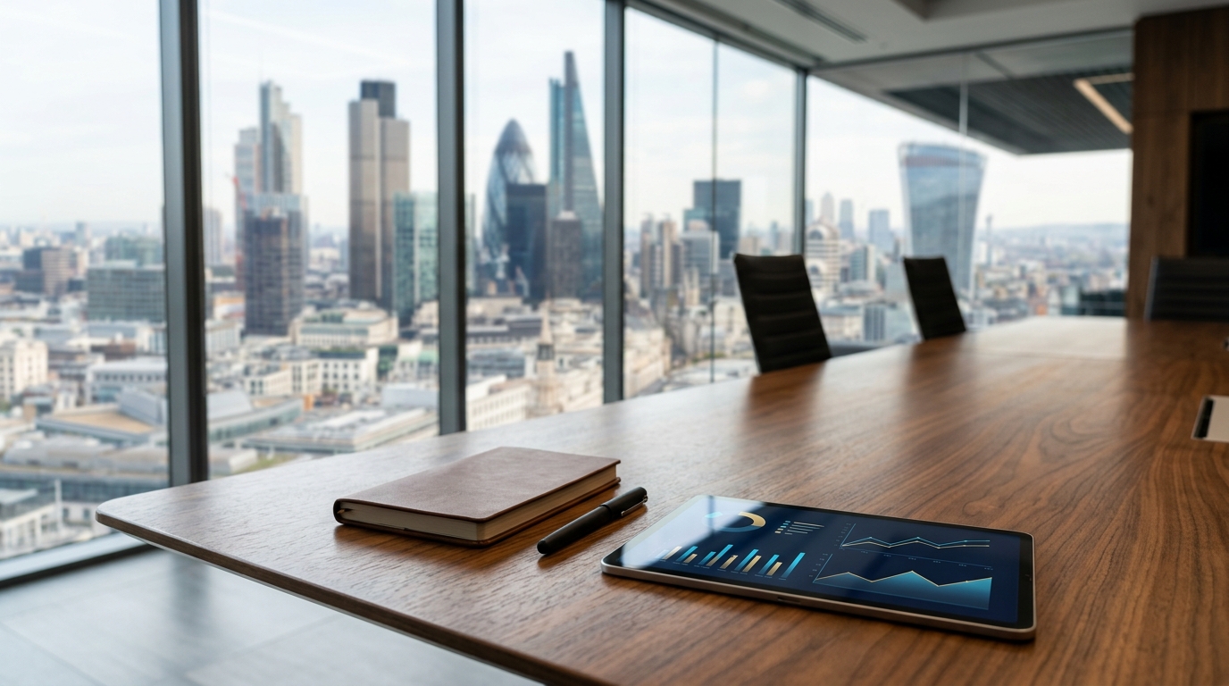 Business editorial category visual